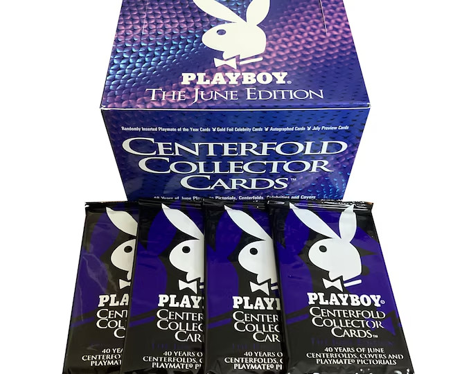 Playboy June 1995 Trading Cards Sealed Pack Vintage Collectible BEST SELLER