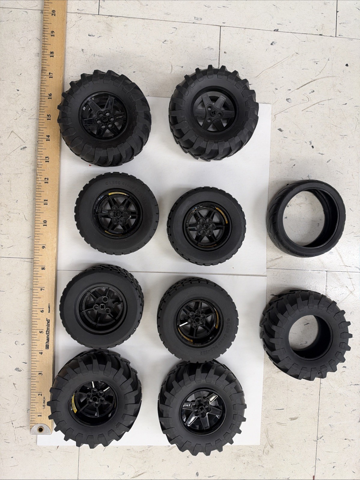 Large Non LEGO But Compatible Tires - Huge Large Non LEGO But Compatible Tires - Huge