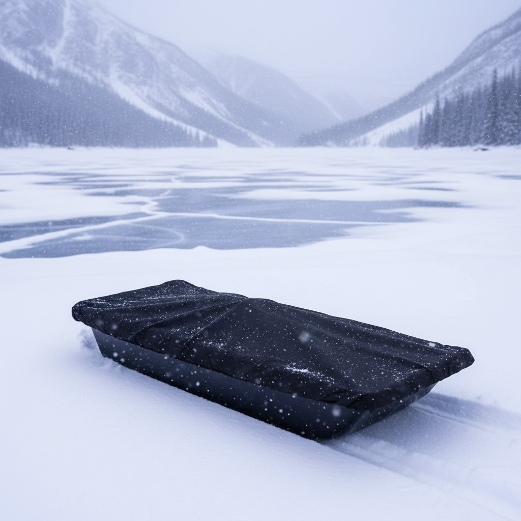 Discover the Trek 60 Sled Cover - Secure Your Fishing and Camping Gear Safely