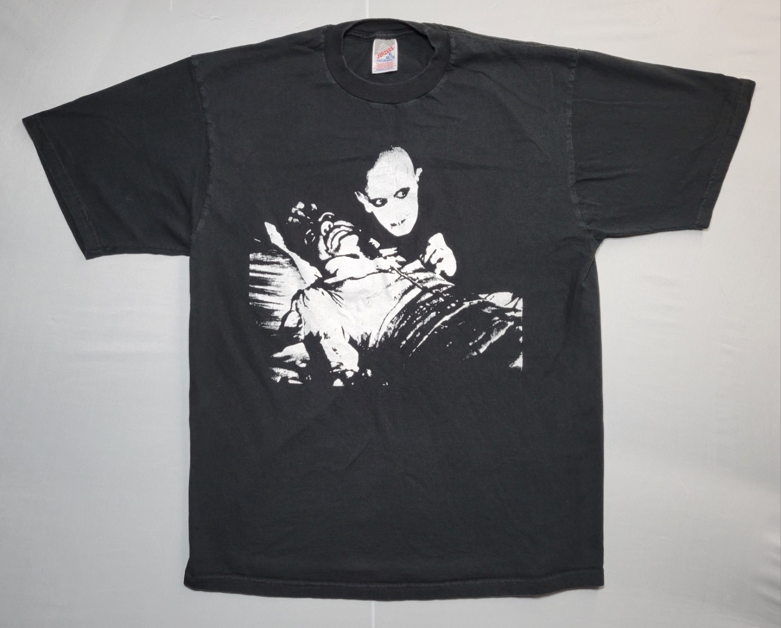 Vtg 90s NOSFERATU Vampire Movie T Shirt XL Jerzees Classic Horror Promo Cult Tee