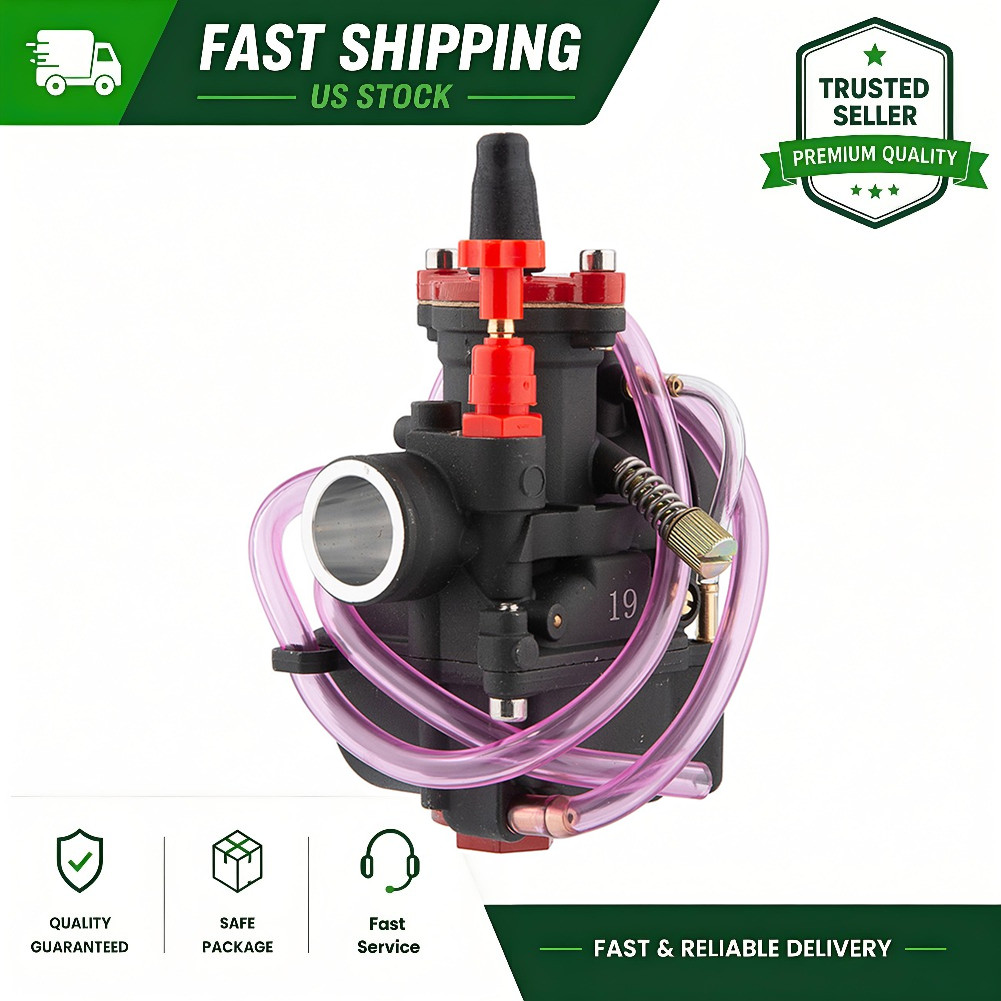 Universal 19mm Carburetor PWK19 For 90cc-110cc Honda CRF110F XR100R TRX90 Universal 19mm Carburetor PWK19 For 90cc-110cc Honda CRF110F XR100R TRX90