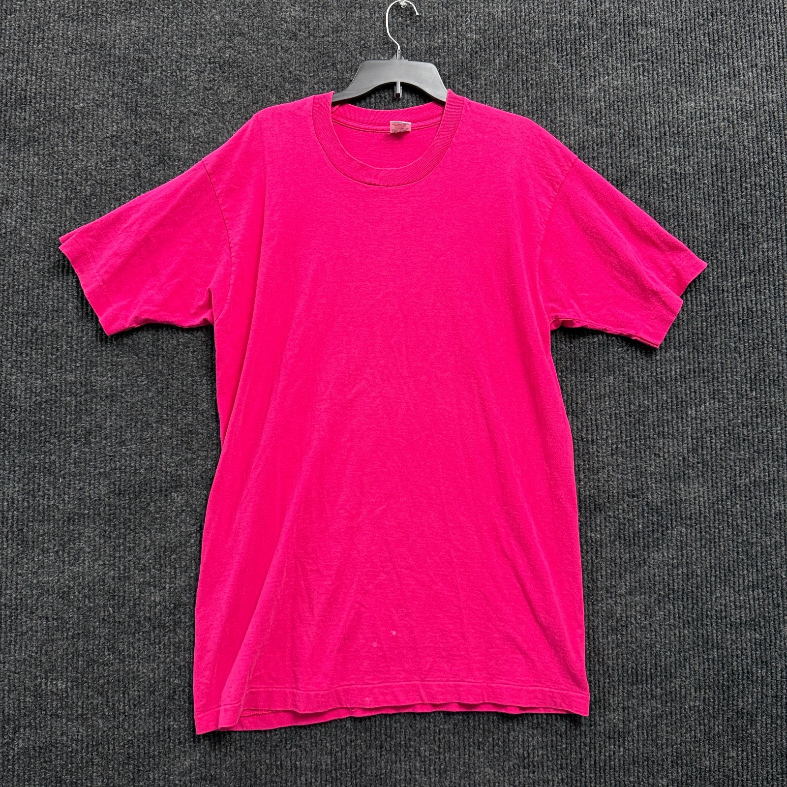 Vintage Fruit Of The Loom Pink Shirt XL Single Stitch Made In USA Vintage Fruit Of The Loom Pink Shirt XL Single Stitch Made In USA