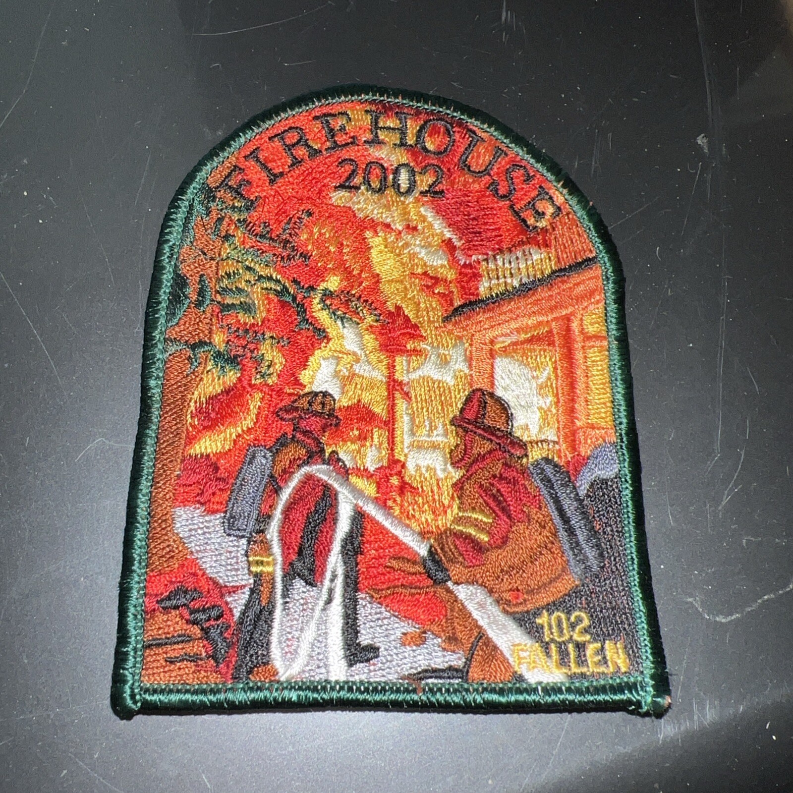 Firefighter 2002 IAFF Fire department Patch NEW EMT Fallen remembrance Firefighter 2002 IAFF Fire department Patch NEW EMT Fallen remembrance