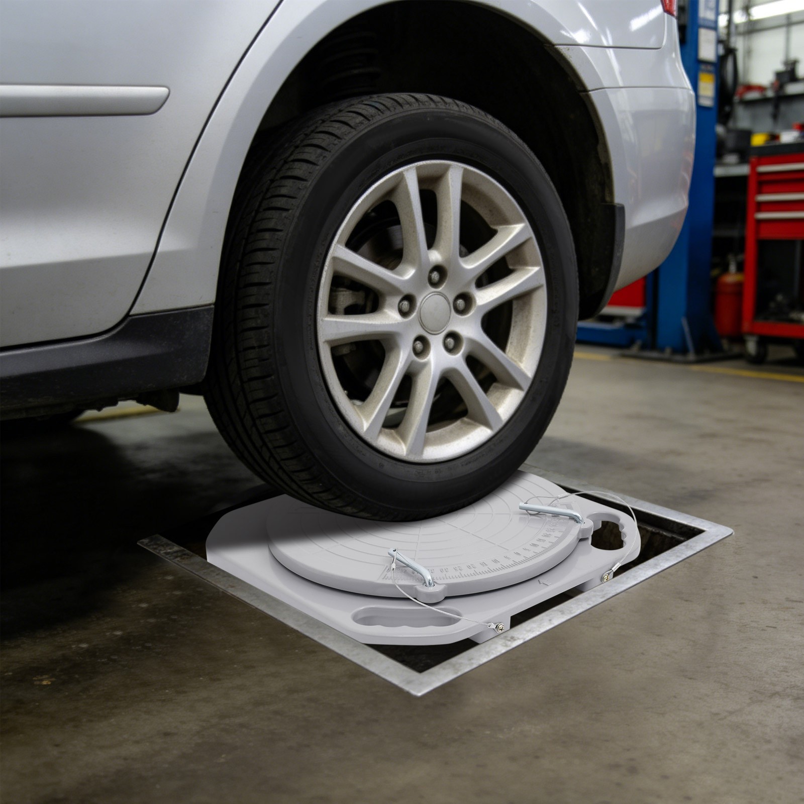Wheel Front End Alignment Turn Plates Set 2 Pack Truck Turntable Plates 5Ton NEW