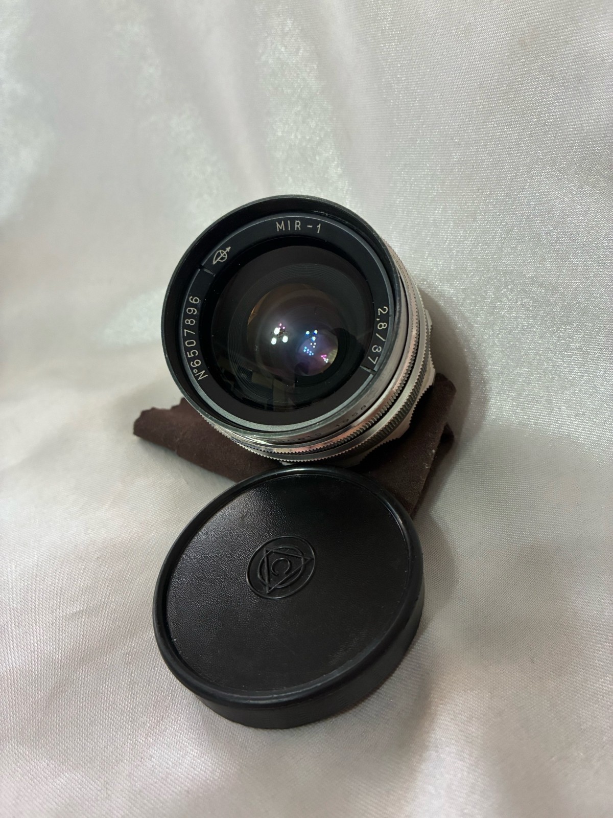Mir-1 lens 2.8/37 Grand Prix Brussels 1958 M39 Mir-1 lens 2.8/37 Grand Prix Brussels 1958 M39