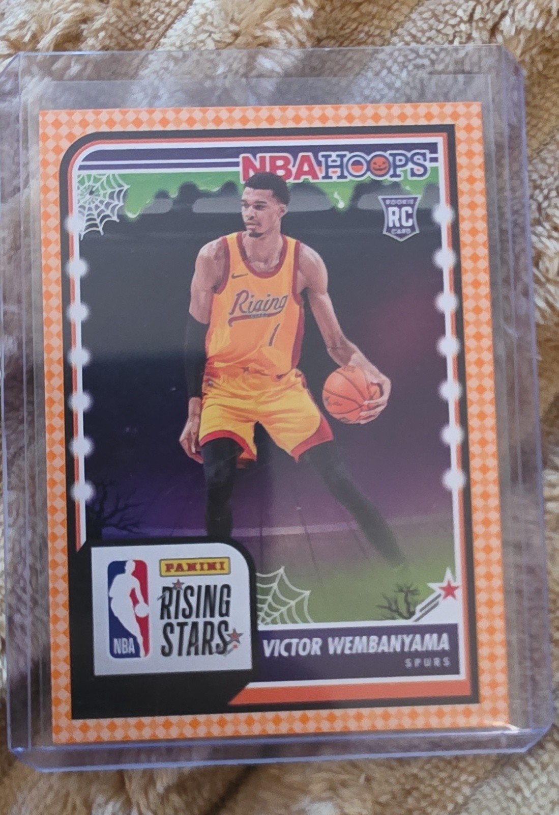 2023-24 Panini Haunted Hoops - Rising Stars Victor Wembanyama #282 Orange (RC) 2023-24 Panini Haunted Hoops - Rising Stars Victor Wembanyama #282 Orange (RC)