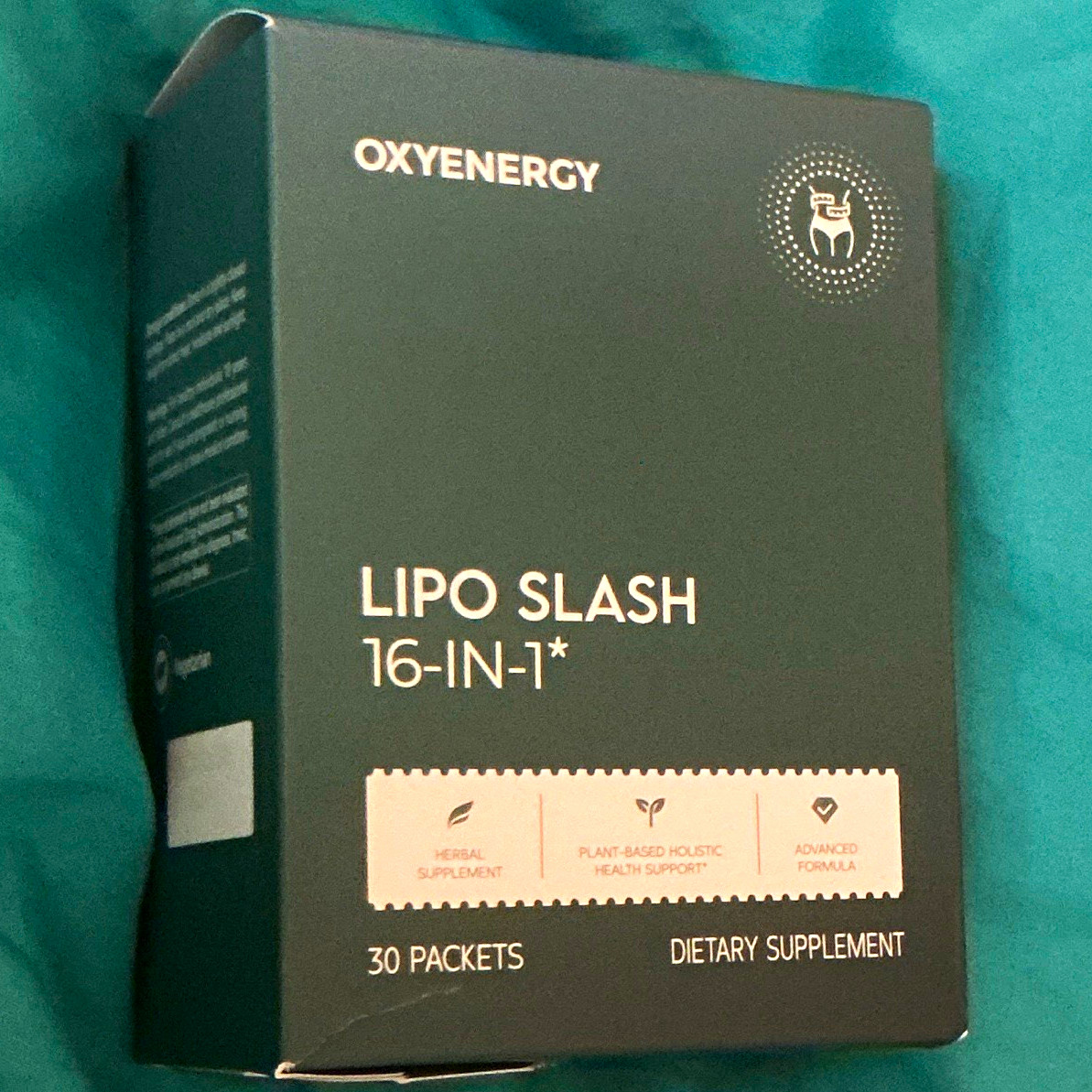 OXYENERGY Lipo Slash 16-in-1+ Weight Loss Powder Supplement, 90 Packets + Gift OXYENERGY Lipo Slash 16-in-1+ Weight Loss Powder Supplement, 90 Packets + Gift