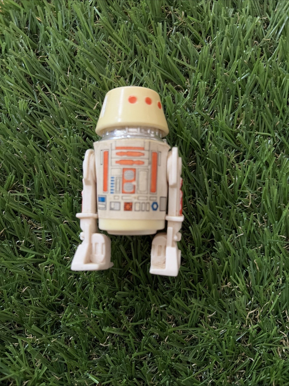 Vintage 1978 Star Wars R5-D4 Action Figure Kenner Working Clicker Not Red Bar Vintage 1978 Star Wars R5-D4 Action Figure Kenner Working Clicker Not Red Bar