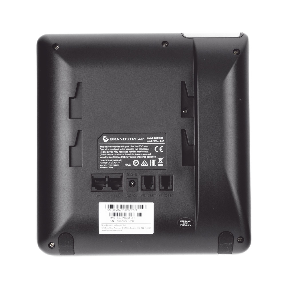 Grandstream GXP2135 Enterprise IP Phone GXP2135 | 8 Lines | 4 SIP Accounts Grandstream GXP2135 Enterprise IP Phone GXP2135 | 8 Lines | 4 SIP Accounts