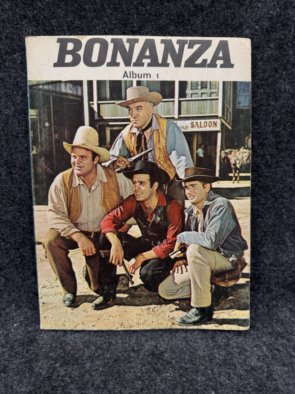 Rare Vintage 1961 BONANZA Album 1 Ronald Fleming Stories DUTCH LANGUAGE Book