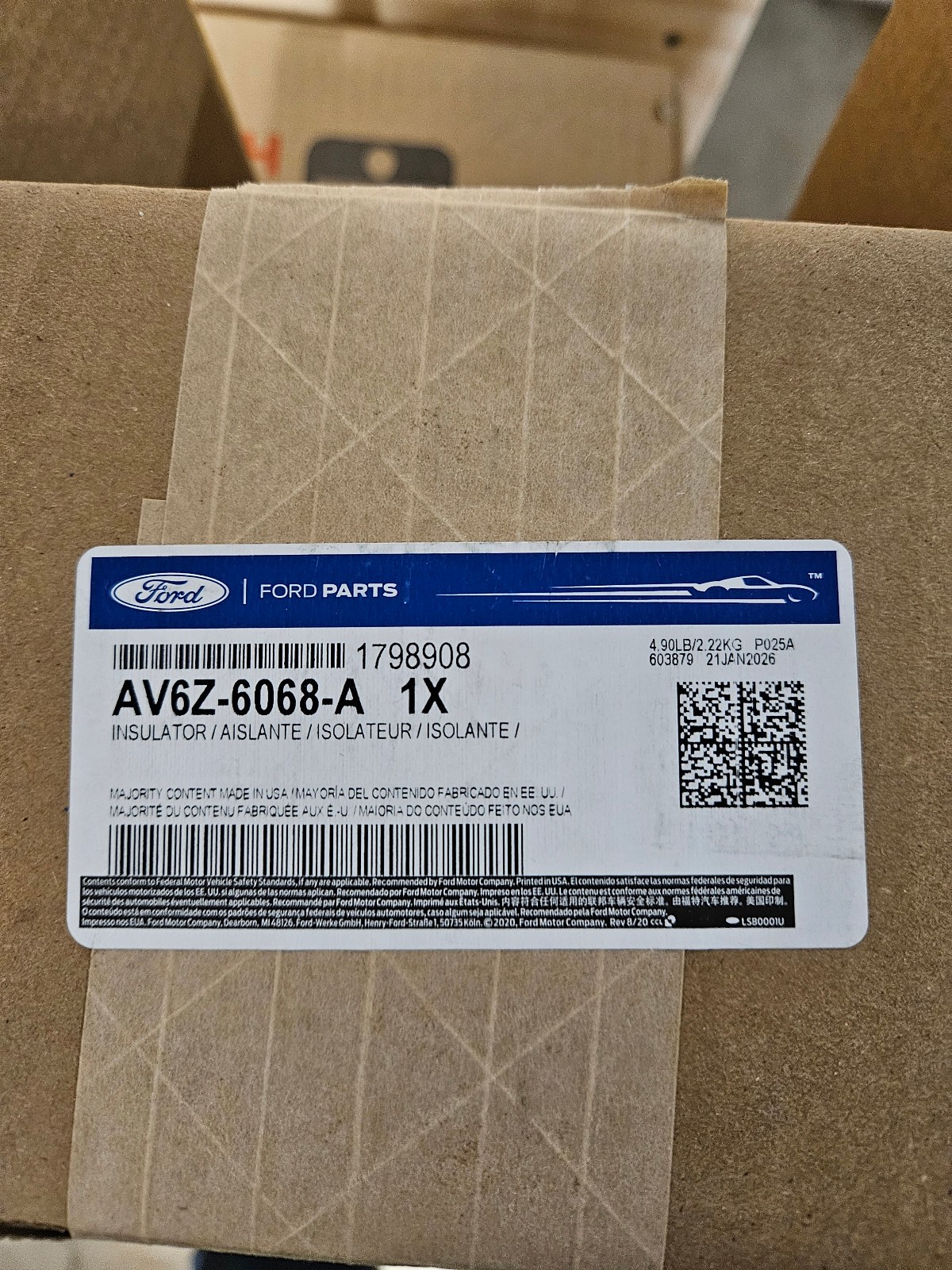 New 2013-2018 Ford Focus Upper Transmission Mount OEM HW100 New 2013-2018 Ford Focus Upper Transmission Mount OEM HW100