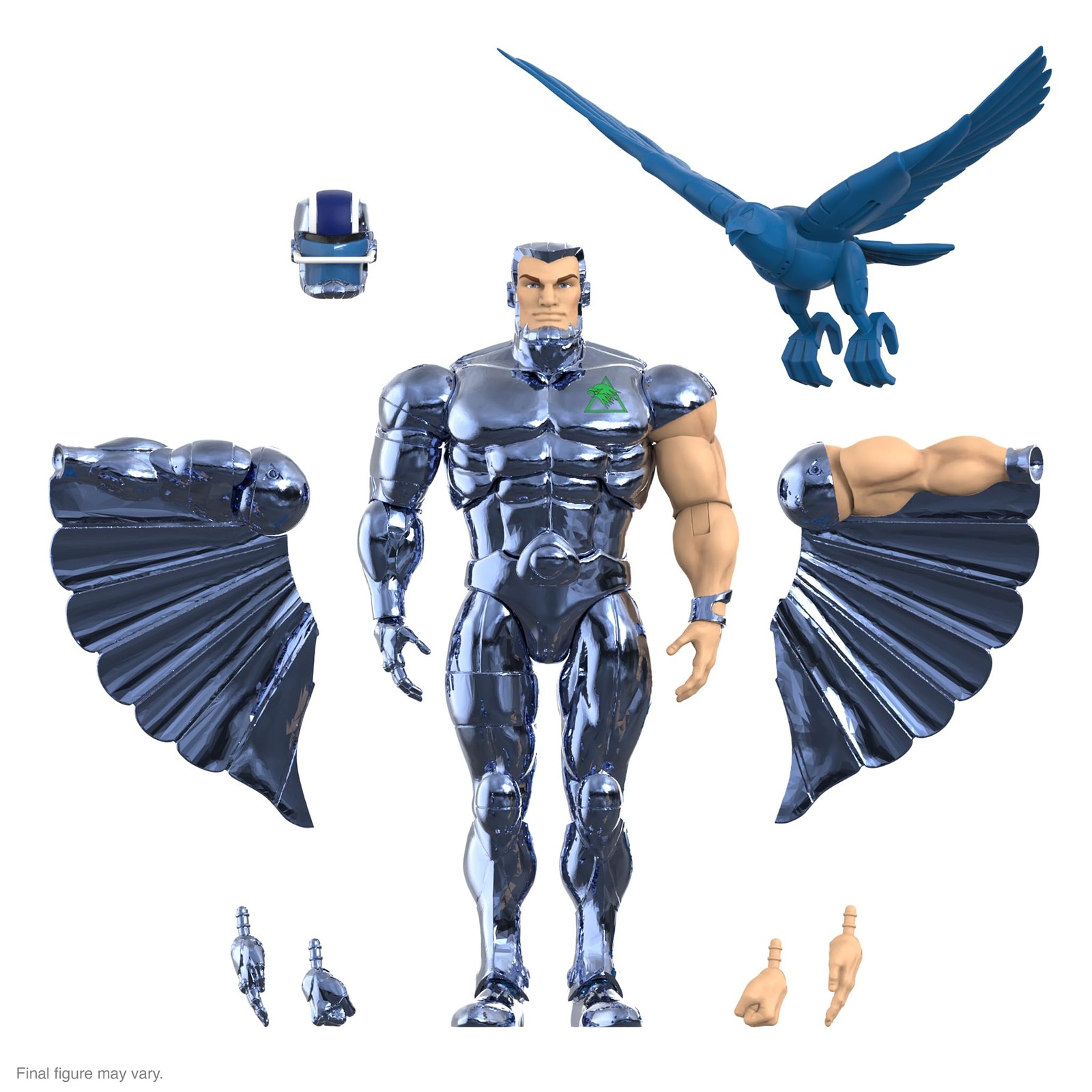 ULTIMATES SilverHawks Steelwill (VAC Metal Toy Steelwill, Multicolor ULTIMATES SilverHawks Steelwill (VAC Metal Toy Steelwill, Multicolor
