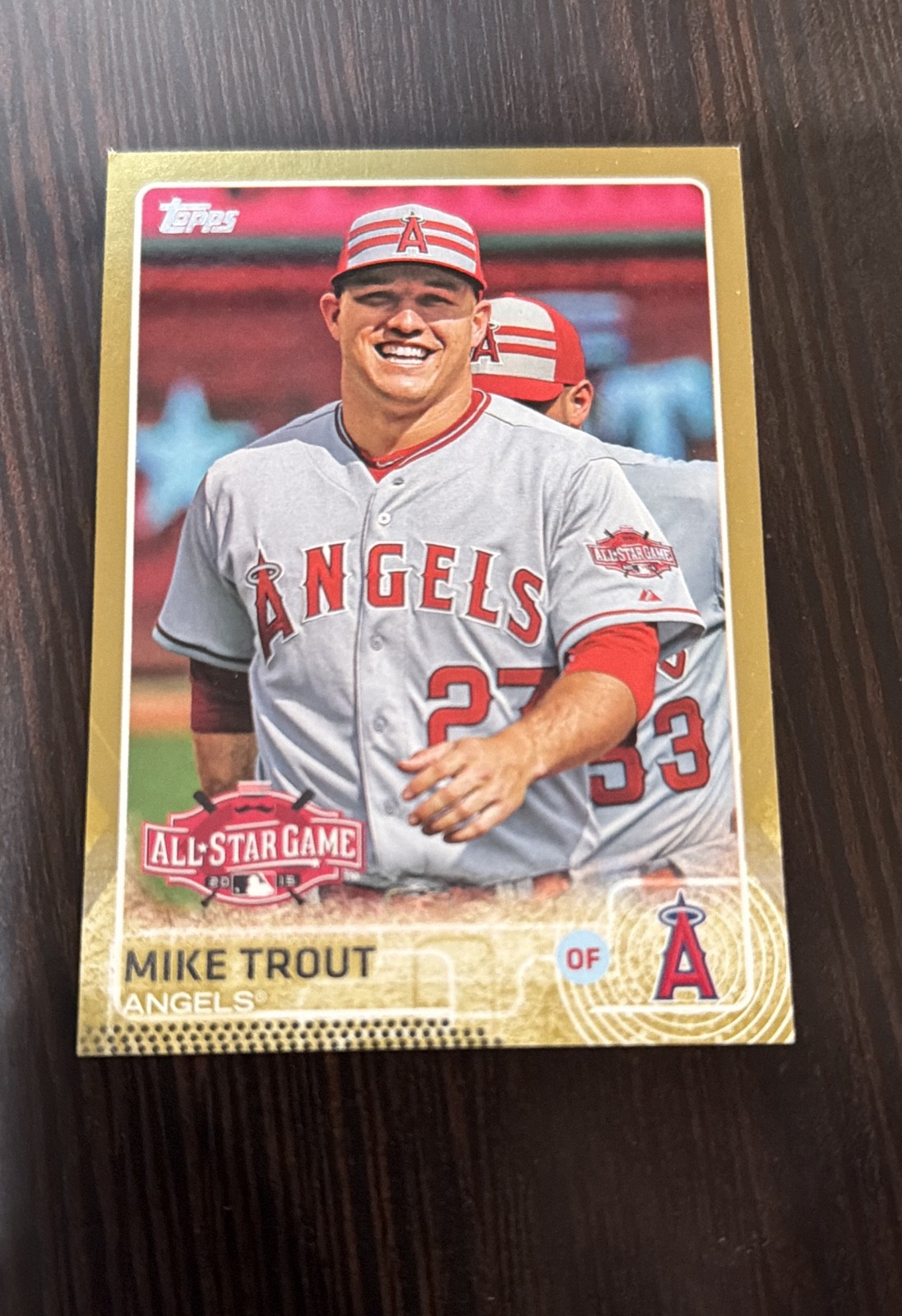 2015 Topps Update Series - All-Star Mike Trout #US364 Gold /2015 2015 Topps Update Series - All-Star Mike Trout #US364 Gold /2015