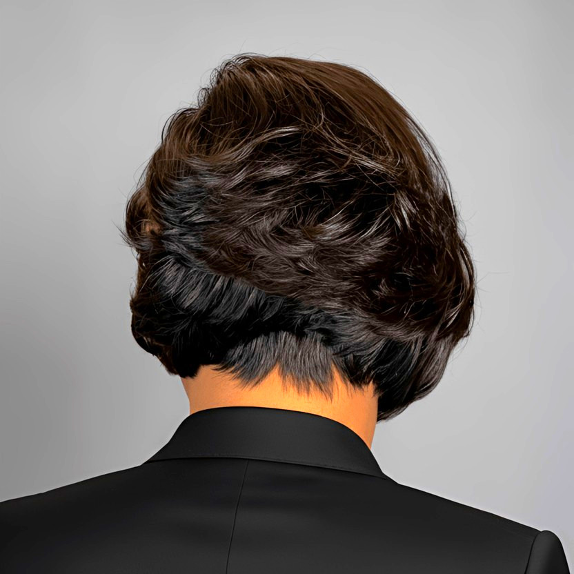 Short BOB Pre-style Black Wig