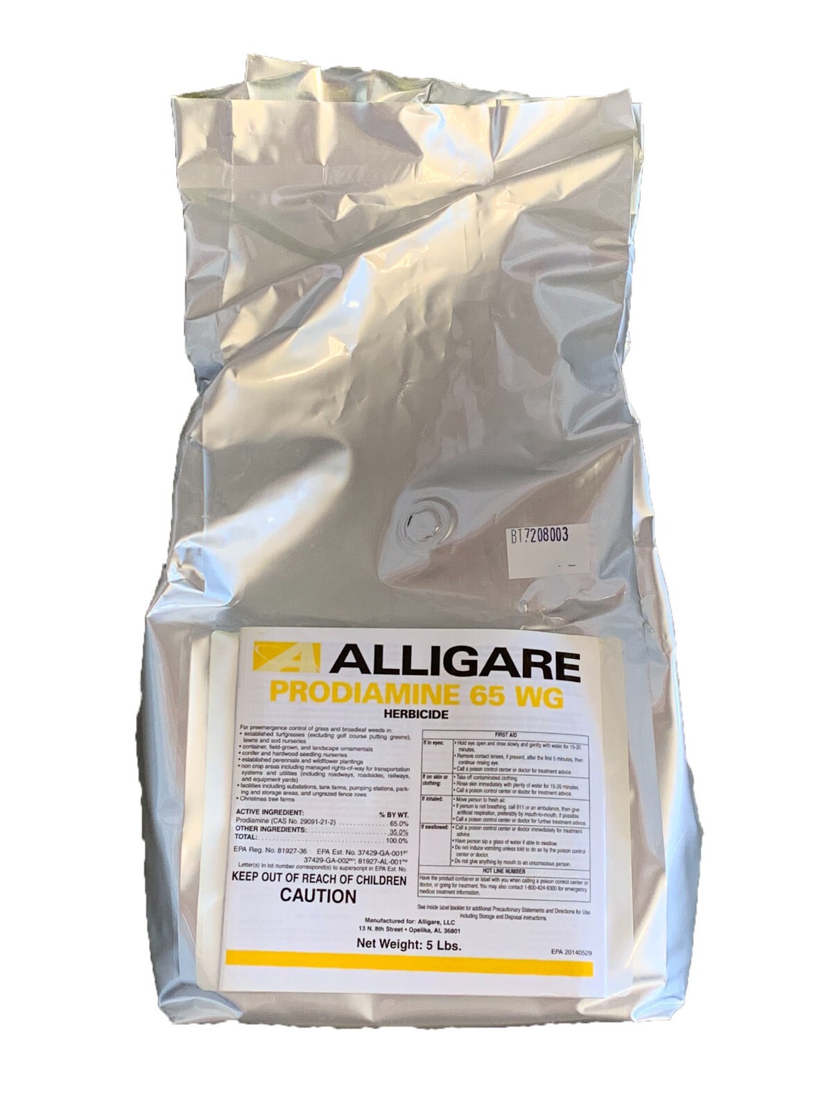 Prodiamine 65WDG Herbicide - 5 Pounds (Replaces Evade)