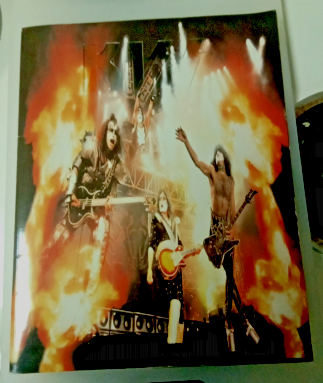 Official KISS Farewell Tour concert program