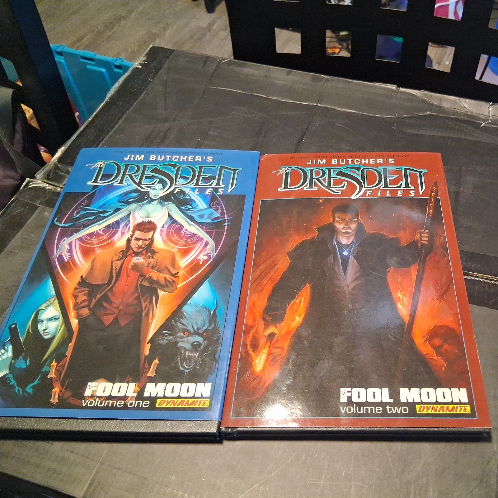 Lot Of 2 The Dresden Files by Jim Butcher Fool Moon First Edition Volumes Lot Of 2 The Dresden Files by Jim Butcher Fool Moon First Edition Volumes