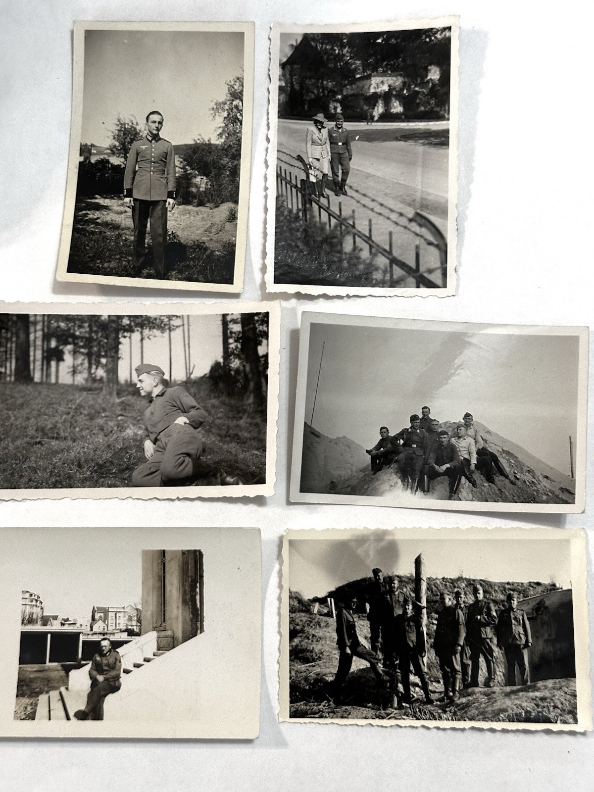 WW2 WWII Original German Photos X 6 WW2 WWII Original German Photos X 6