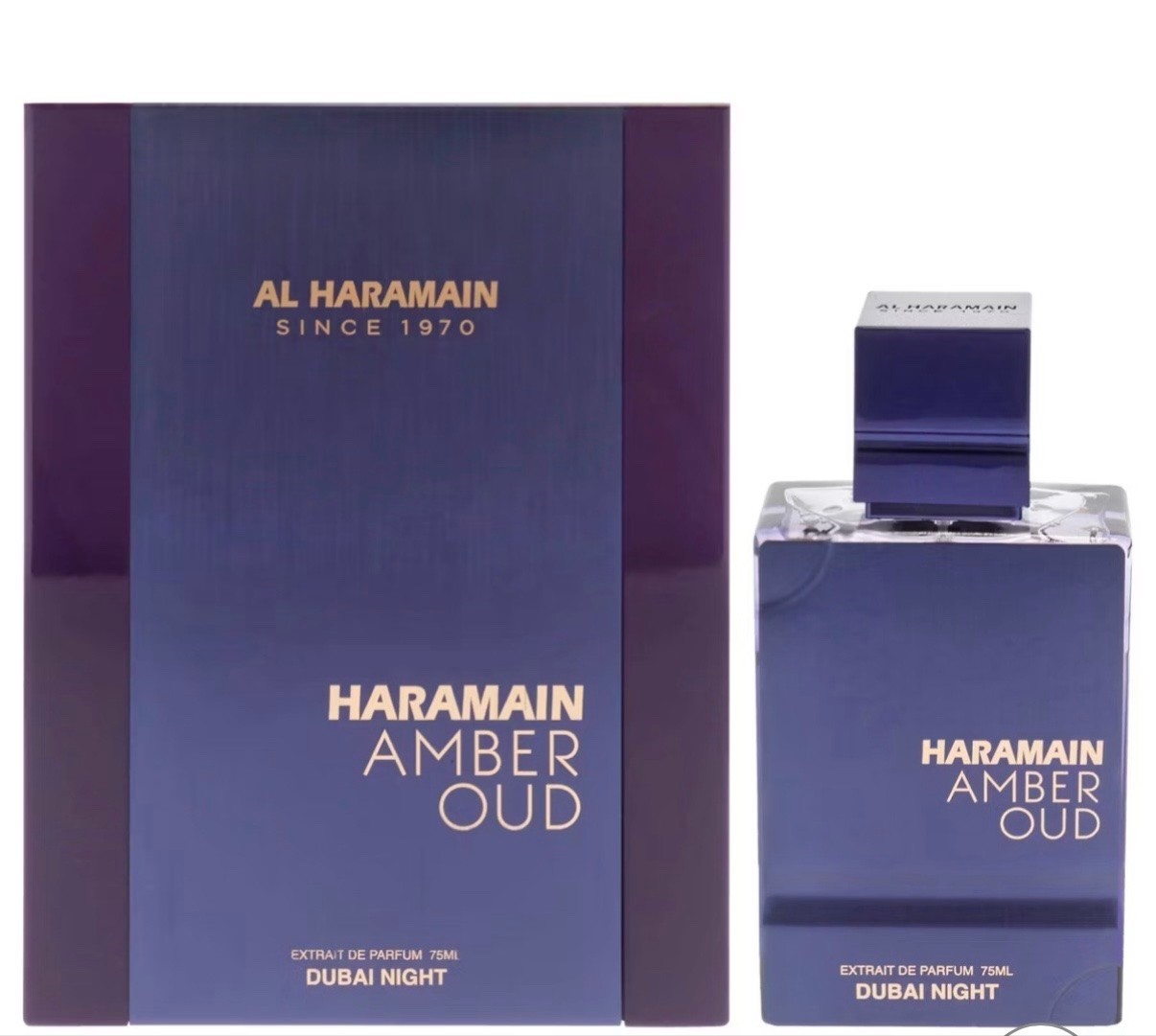 Al Haramain Amber Oud Dubai Night Extrait de Parfum 75ml Spray Unisex New in Box