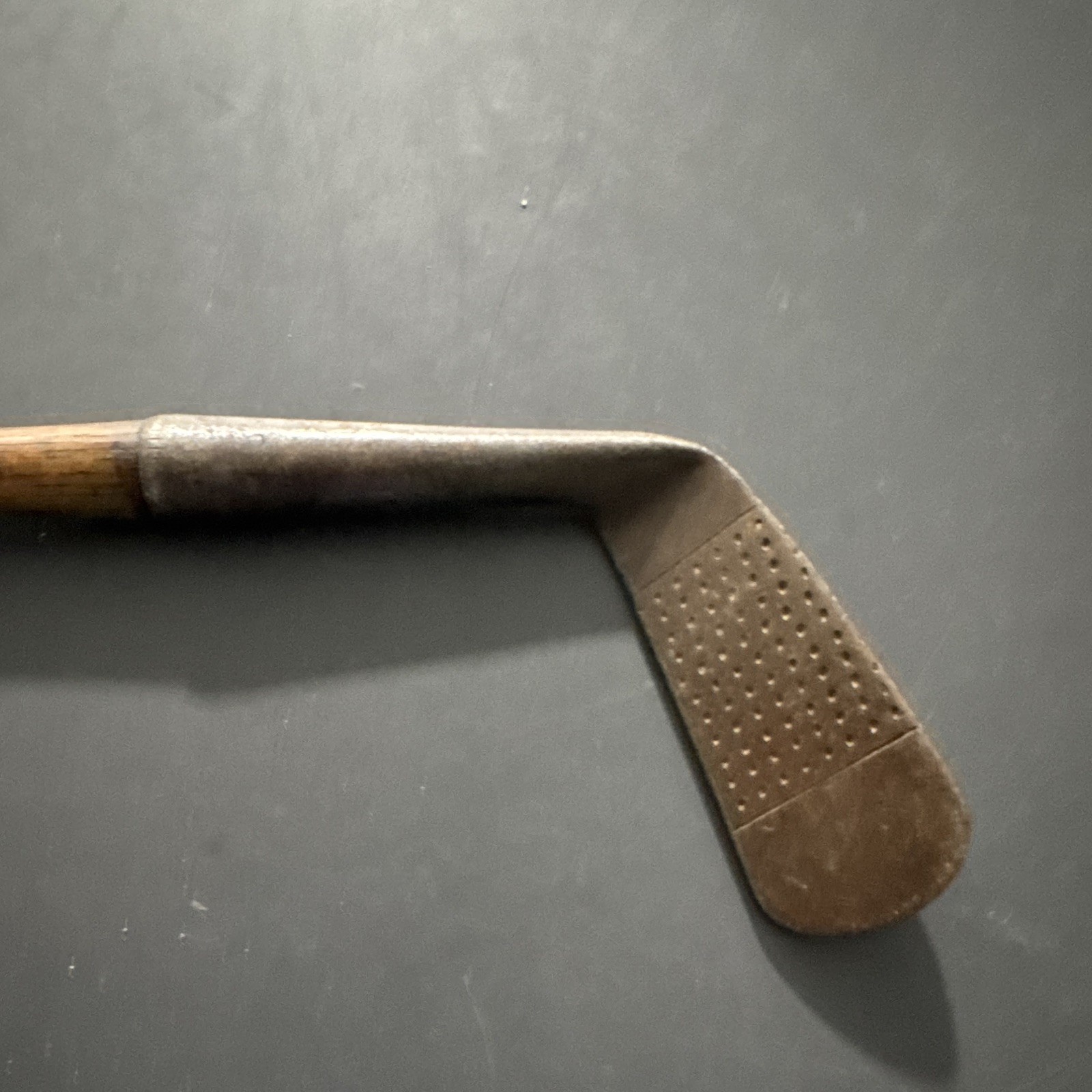 Spalding Special Vintage Right-Handed Putter with Wood Shaft