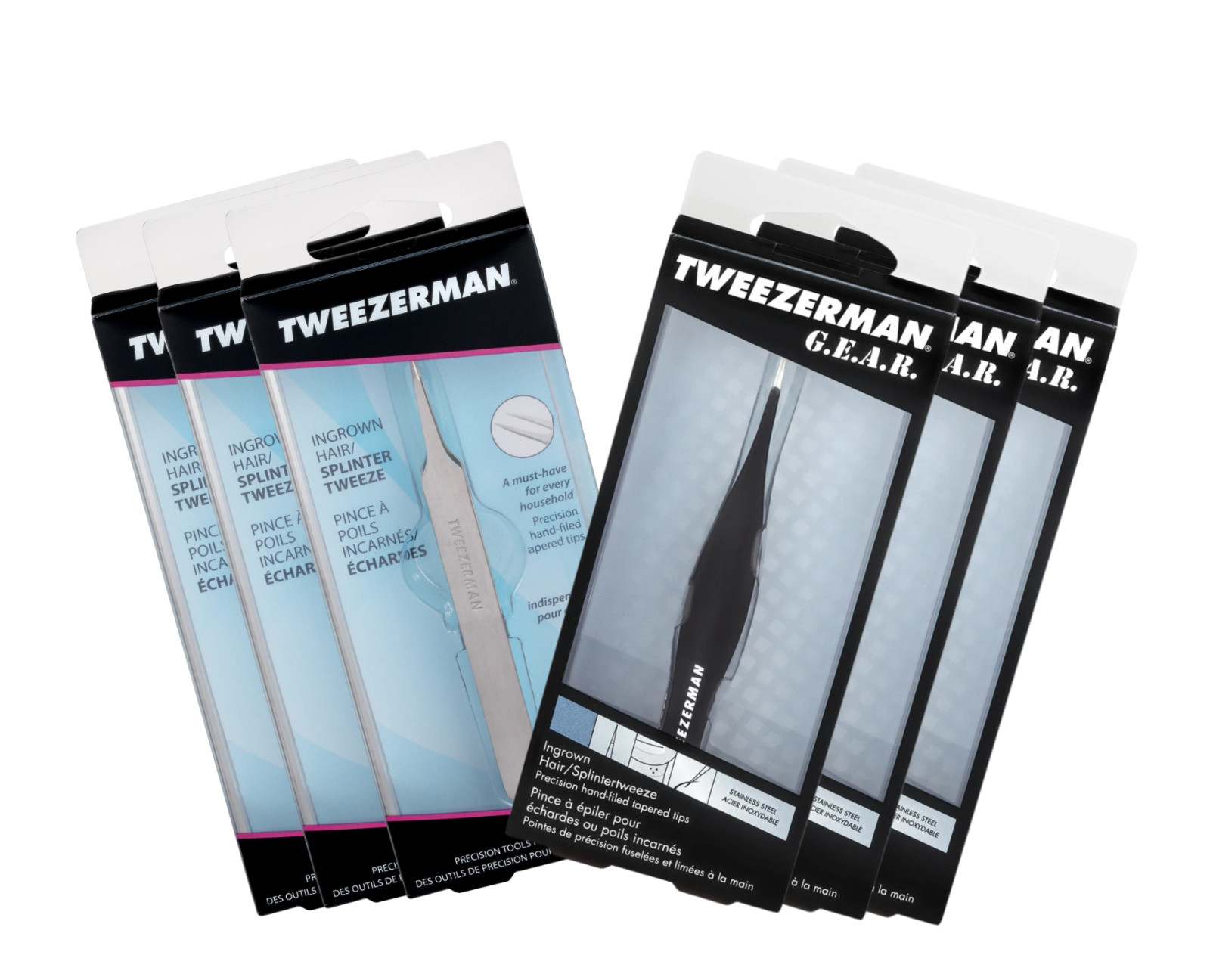 Tweezerman G.E.A.R. Ingrown Hair Splinter & Ingrown Hair Splinter Pack of 6 Tweezerman G.E.A.R. Ingrown Hair Splinter & Ingrown Hair Splinter Pack of 6