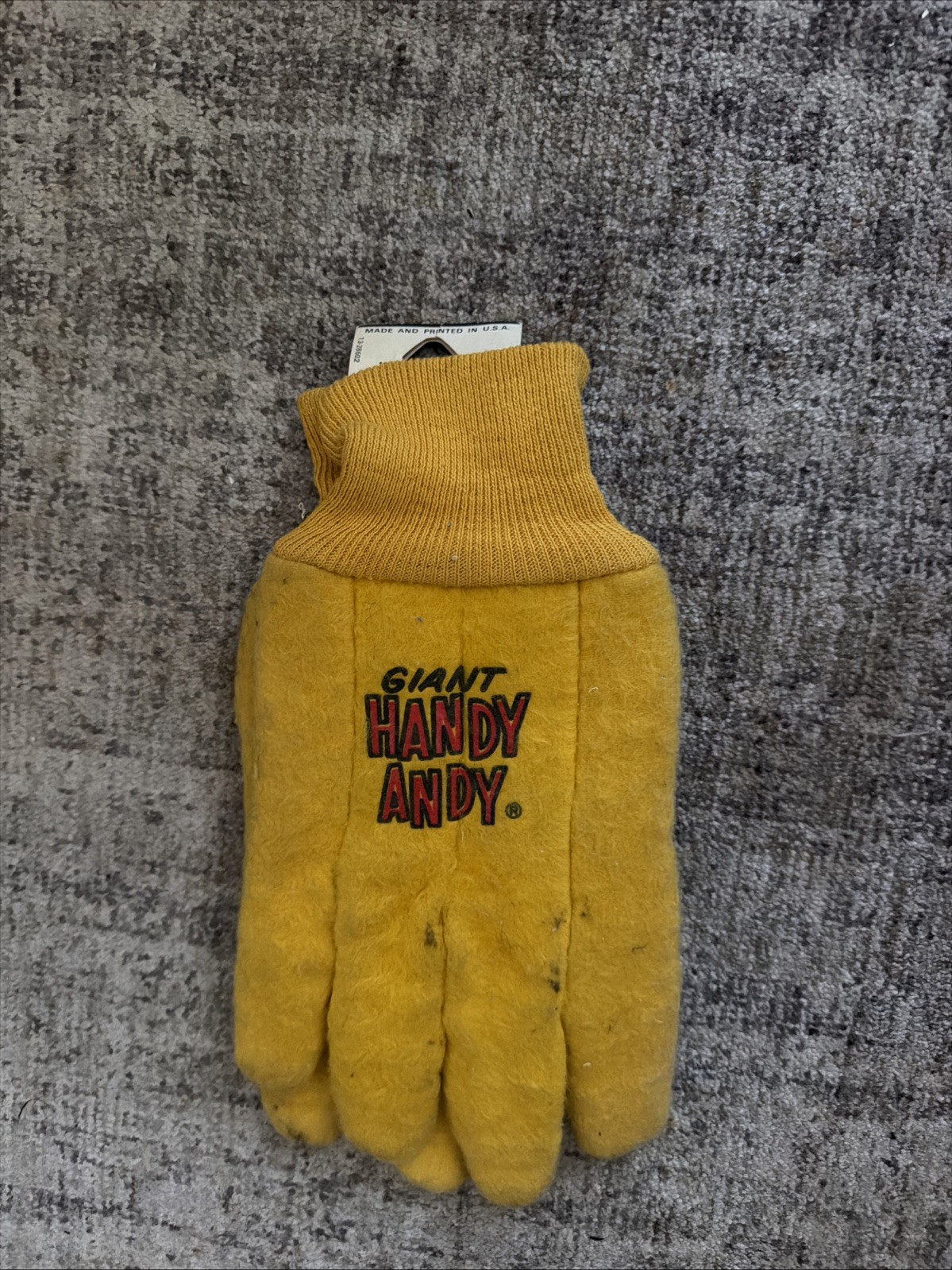 Vintage Handy Andy Wells Lamont Work Chore Gloves NEW Old Stock NOS Giant Size Vintage Handy Andy Wells Lamont Work Chore Gloves NEW Old Stock NOS Giant Size