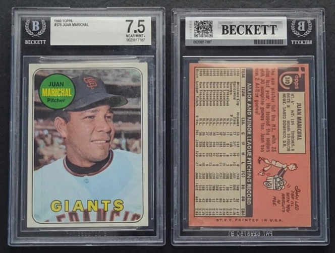 1969 Topps #370 Juan Marichal BGS 7.5 1969 Topps #370 Juan Marichal BGS 7.5
