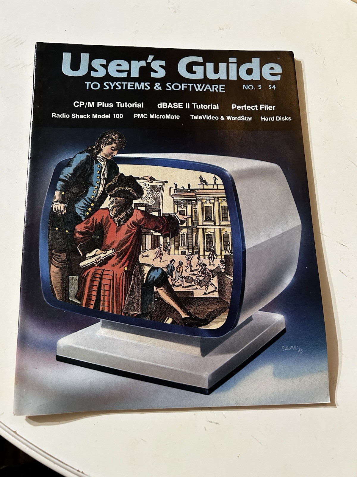 Vintage 1983 User's Guide Magazine No 5 Radio Shack Model 100 CP/M dBASE II Vintage 1983 User's Guide Magazine No 5 Radio Shack Model 100 CP/M dBASE II