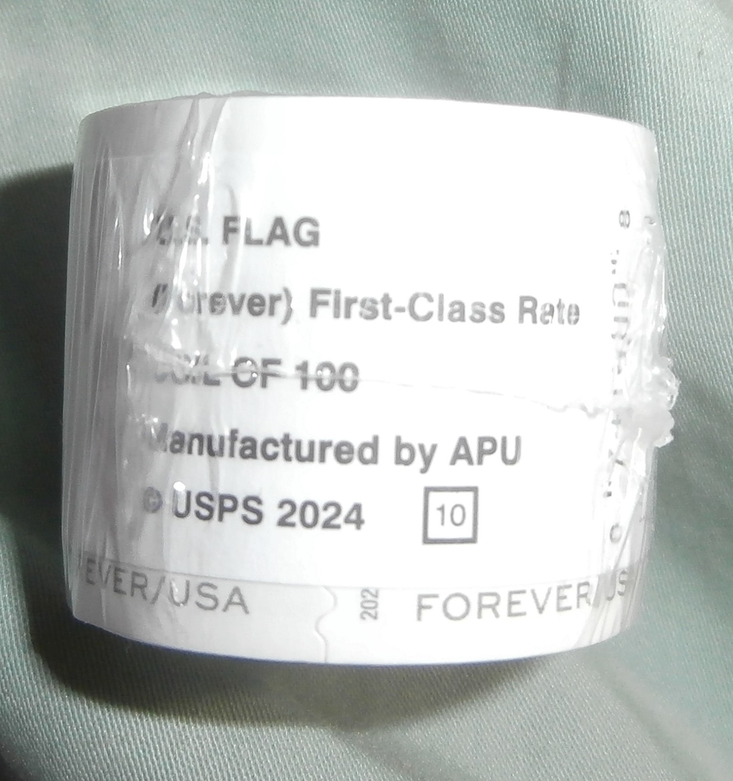 1 roll of 100 usps stamps 1 roll of 100 usps stamps