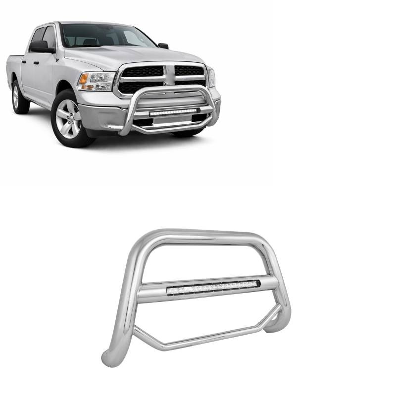 Kasei Max Beacon Bull Bar No skid plate SS fit 2019-2020 Ram 1500 Classic