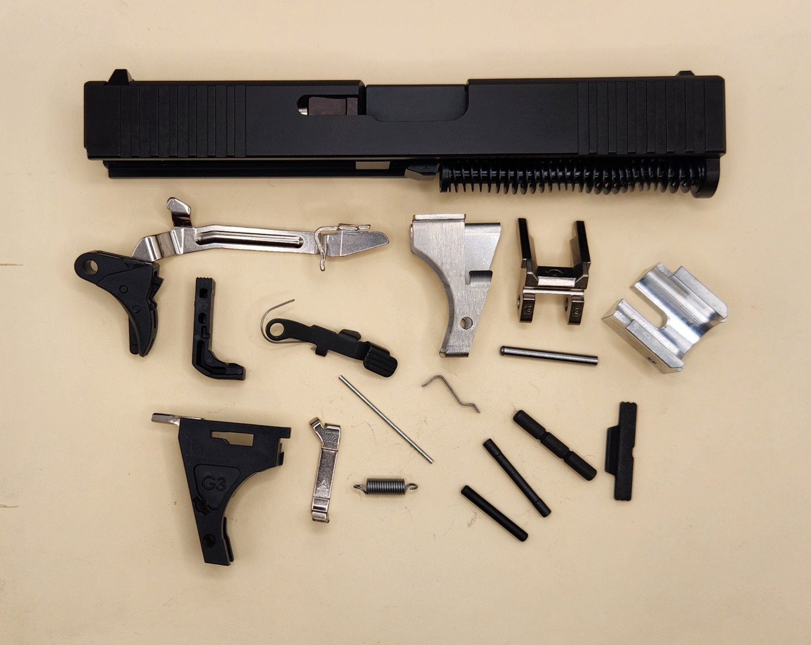 Complete Slide with LPK for Glock 19 Gen 3 - 9mm