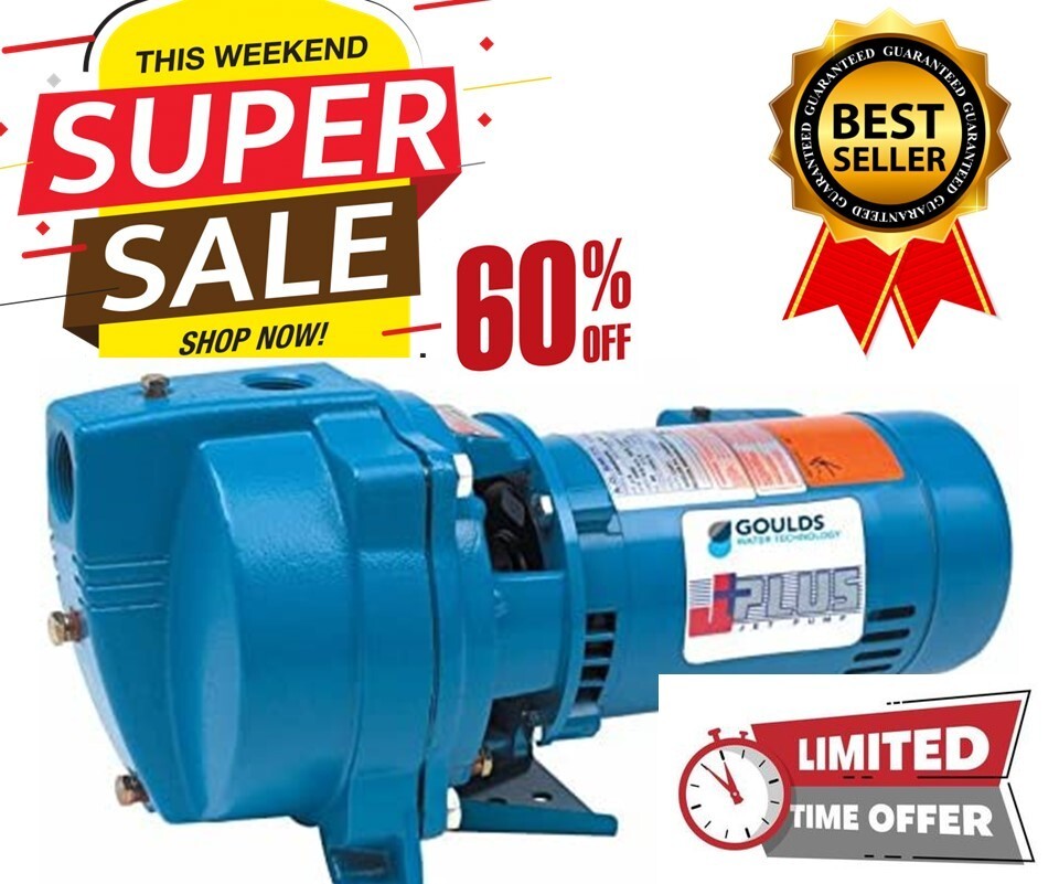Goulds J5S Shallow Water Well Jet Pump 1/2 HP 115/230V SAME DAY SHIPPING