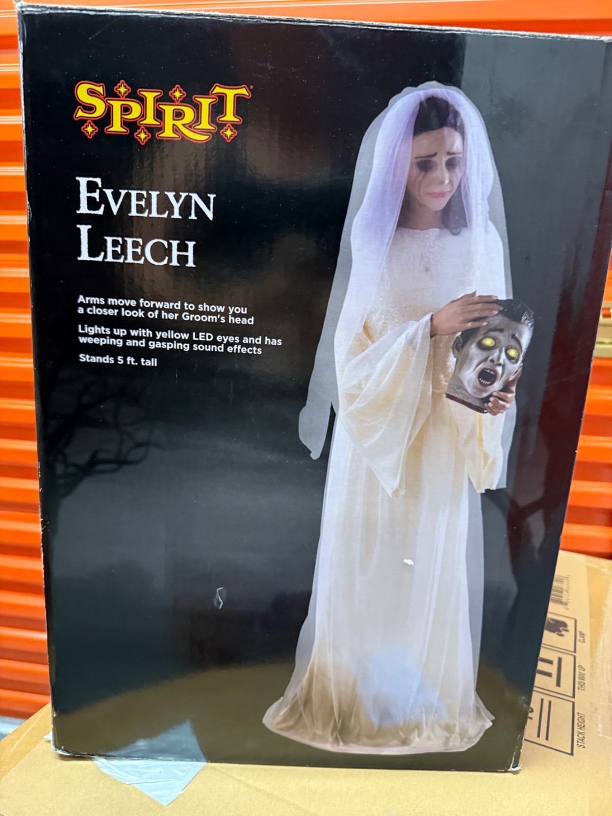 EVELYN LEECH Halloween Animatronic Bride Prop 5 Ft. Spirit Halloween 2021 RARE EVELYN LEECH Halloween Animatronic Bride Prop 5 Ft. Spirit Halloween 2021 RARE