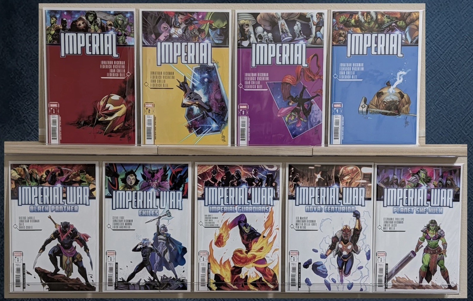 Imperial #1 - 4 (2025) complete series PLUS Imperial War Jonathan Hickman