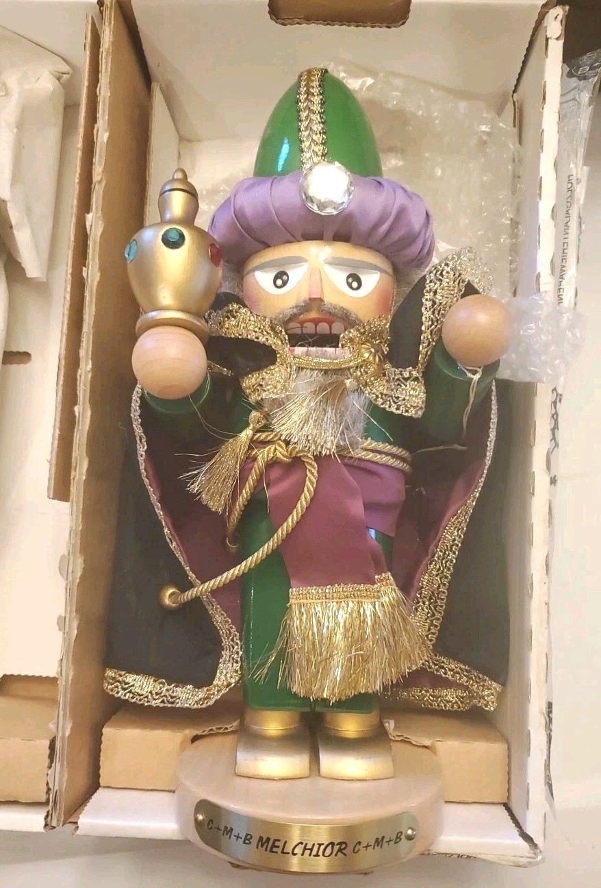 Rare Original Steinbach Germany 12”  Nutcracker LimitedEditionNo.1851 Handmade
