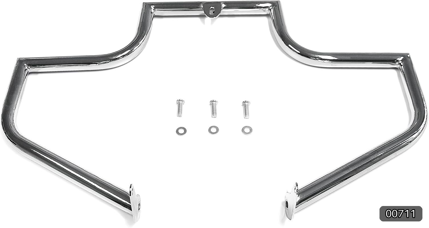 Motorcycle Engine Guard Crash Bar MZS Softail 2000-2017 Chrome #R04