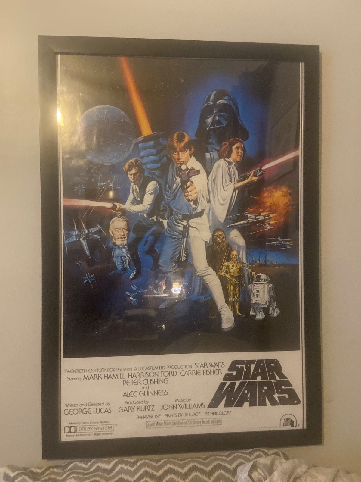 1977 Original Vintage Star Wars Poster 1977 Original Vintage Star Wars Poster