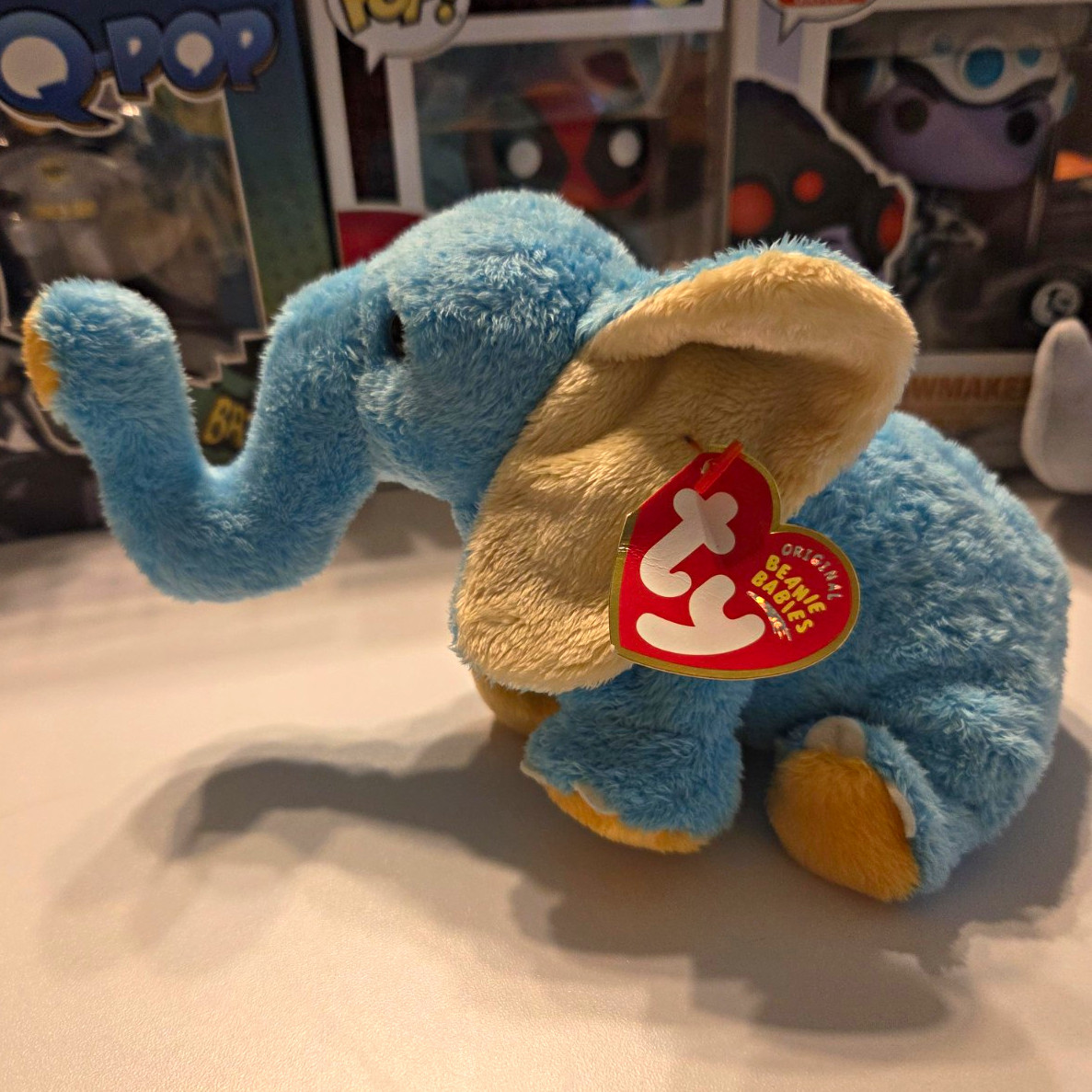RARE & RETIRED 2003 Original TY BEANIE BABY- JIMBO 5.5\