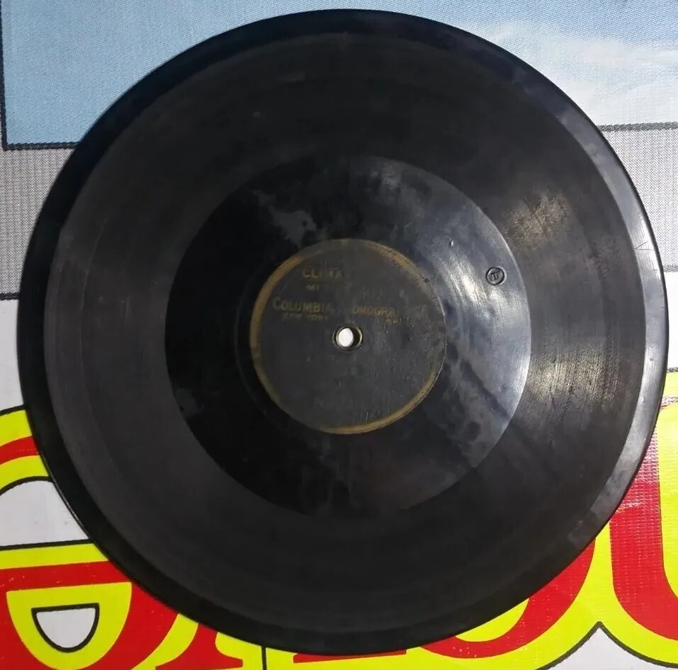 Rare 1902 Climax/Columbia 707 Lauderbach - Yodle Song 1 Sided Record Scarce..