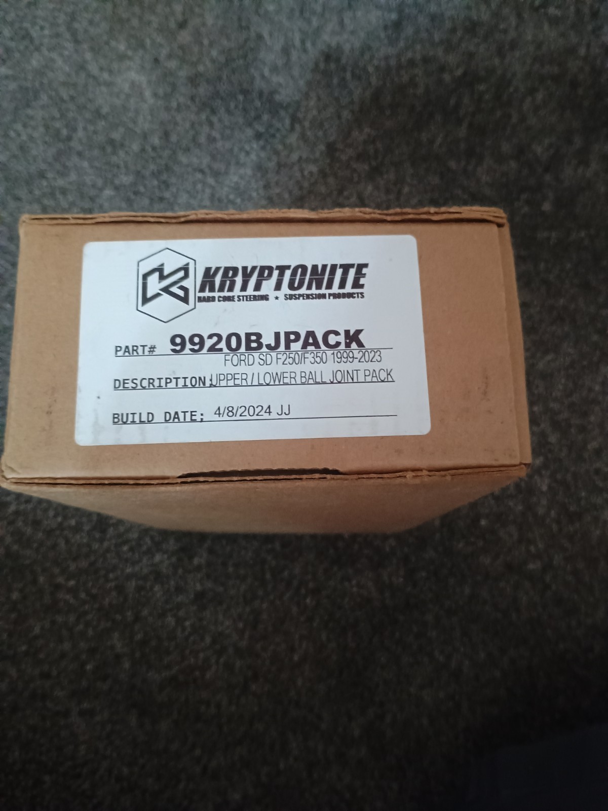 Kryptonite Upper & Lower Ball Joint Package For 1999-2023 Ford Super Duty Kryptonite Upper & Lower Ball Joint Package For 1999-2023 Ford Super Duty
