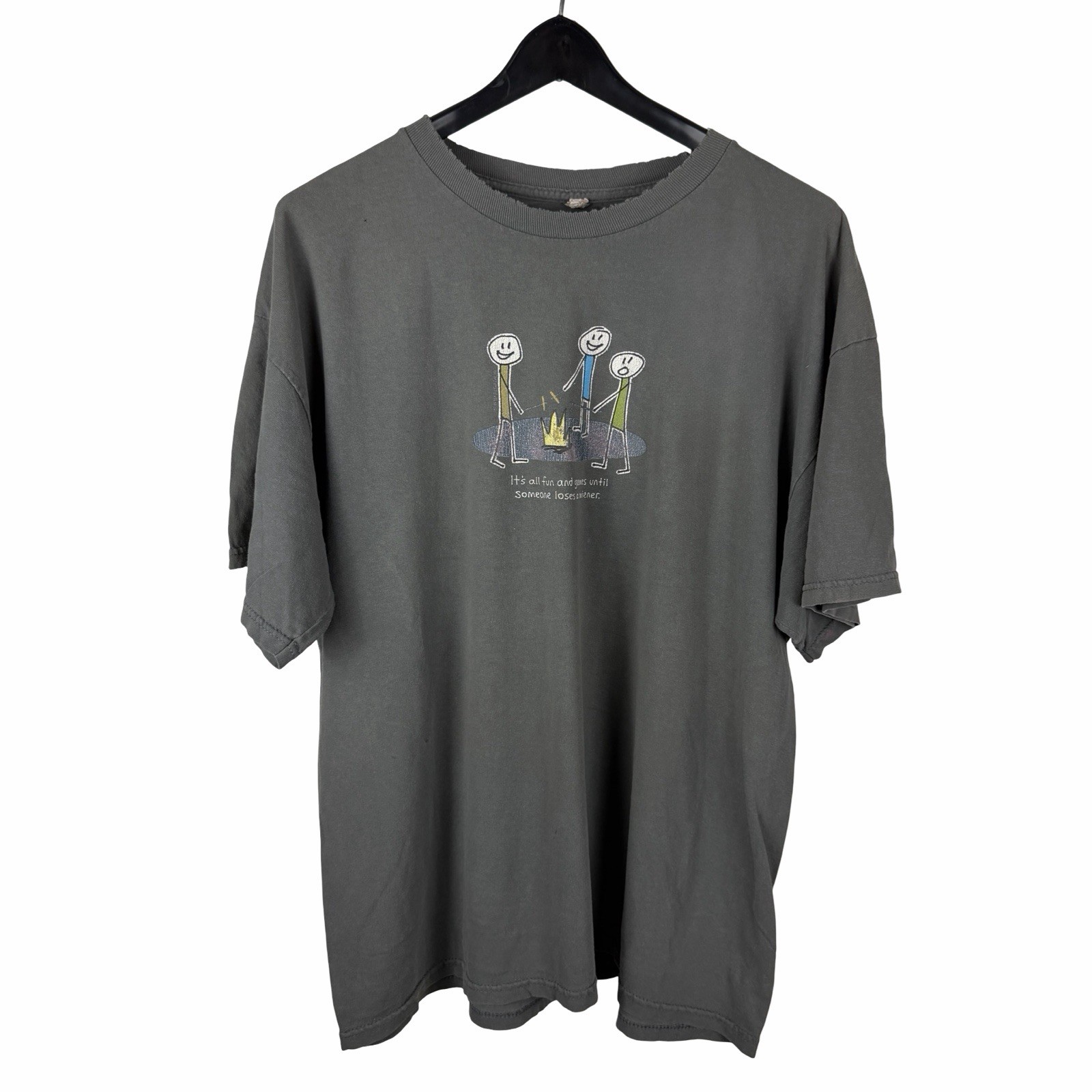 Vintage 2000s Fun & Games Until You Lose A Weiner Comedy Shirt Size XL Vintage 2000s Fun & Games Until You Lose A Weiner Comedy Shirt Size XL