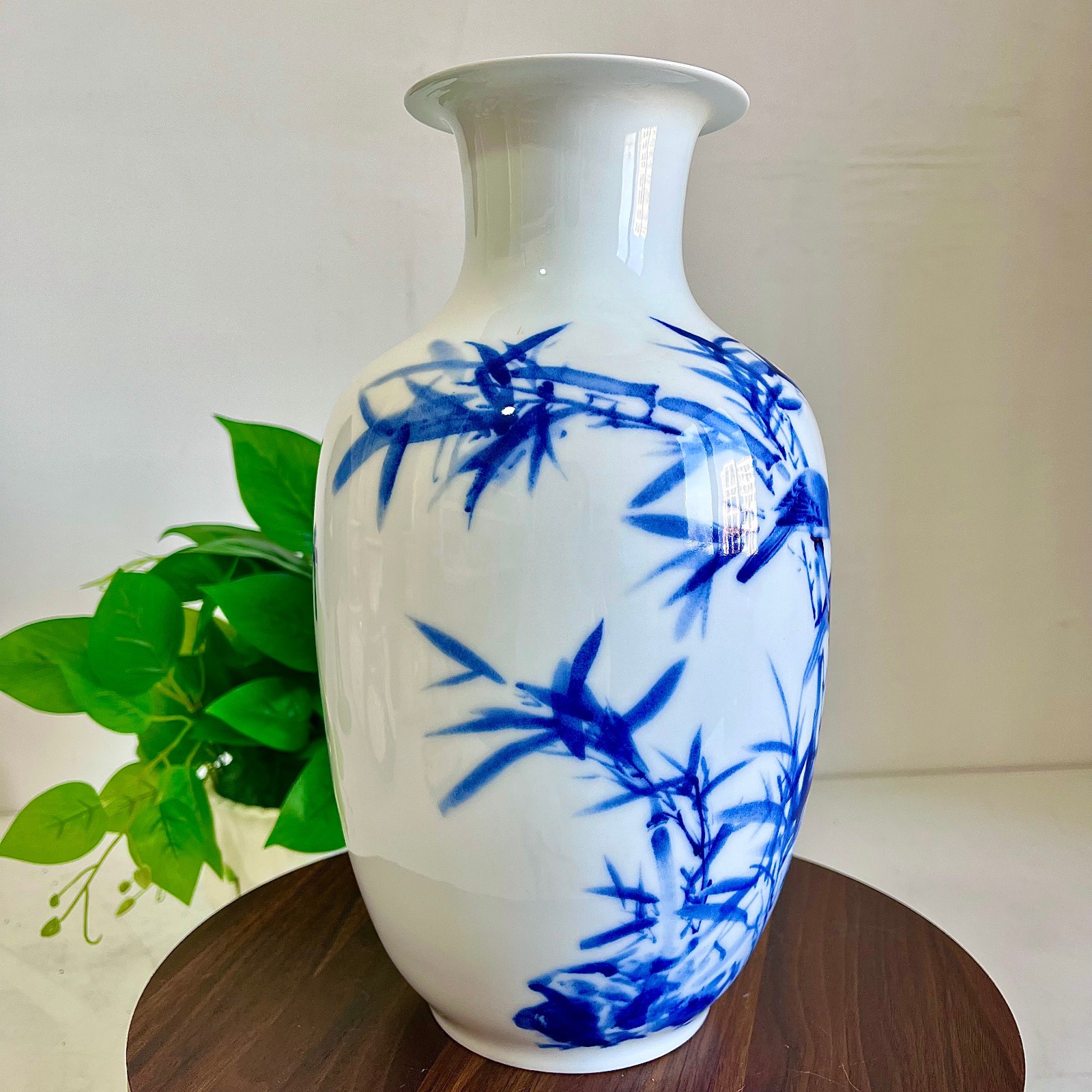 1.76LB Blue and White Porcelain Vase/China Vase Decorative Vase Jingdezhen