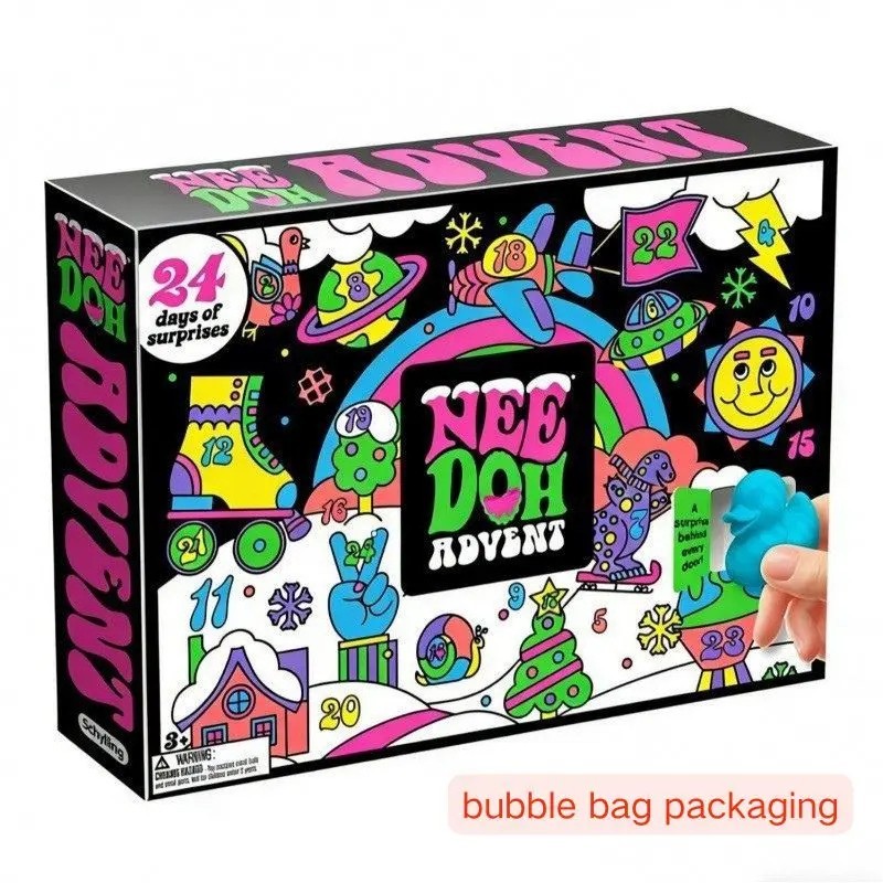 Christmas Needoh Advent Calendar 2026 24 Day Countdown Blind Box Toy Gift Christmas Needoh Advent Calendar 2026 24 Day Countdown Blind Box Toy Gift