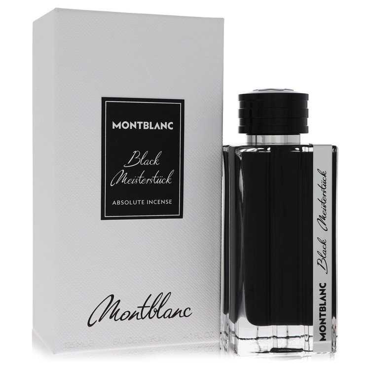 Mont Blanc Black Meisterstuck Absolute Incense EDP Spray 4.2 oz 125 ml Men\'s New