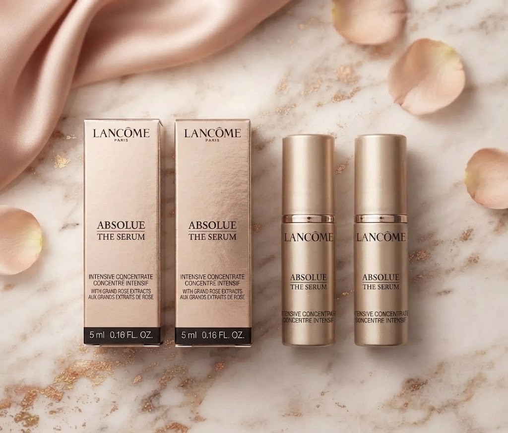 2X Lancome Absolue The Serum Intensive Concentrate 5ml 0.16 oz/ea 1/2027 NIB $90