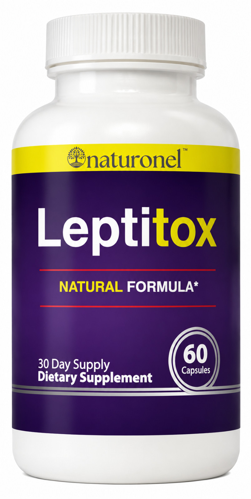 Leptitox Natural Formula Dietary Supplement - 60 Capsules