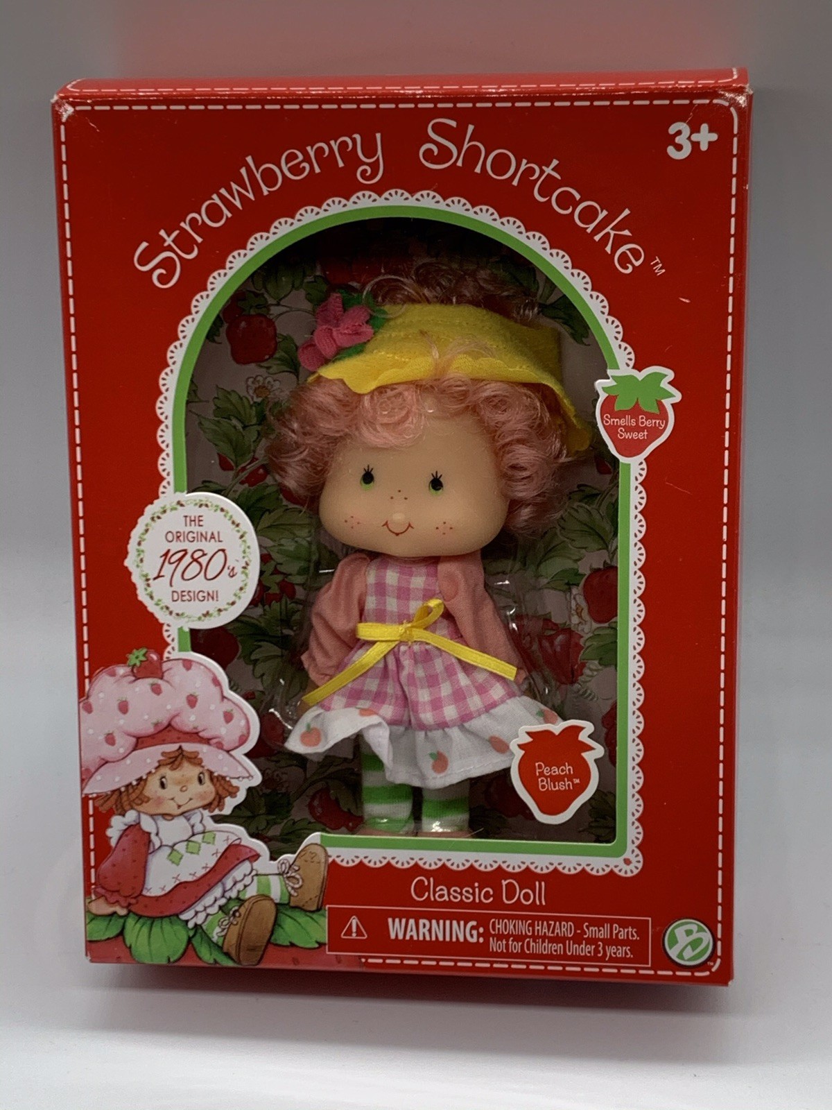 New Strawberry Shortcake Peach Blush 80\'s Vintage Style Sealed Box New Strawberry Shortcake Peach Blush 80\'s Vintage Style Sealed Box