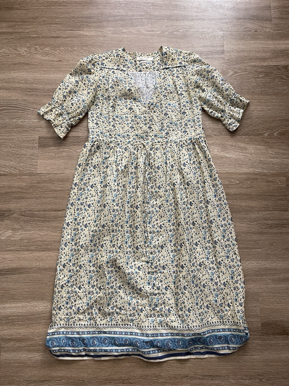 Christy Dawn Della Dress Women’s Medium in Larkspur Ditsy Field Print
