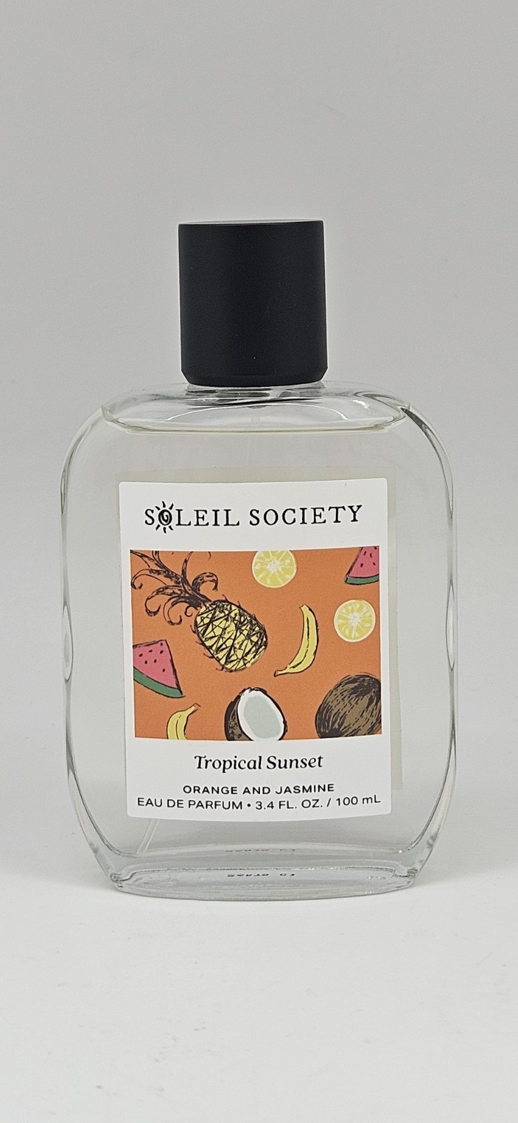 Soleil Society Tropical Sunset Orange And Jasmine Eau De Parfum EDP Spray 3.4 oz Soleil Society Tropical Sunset Orange And Jasmine Eau De Parfum EDP Spray 3.4 oz