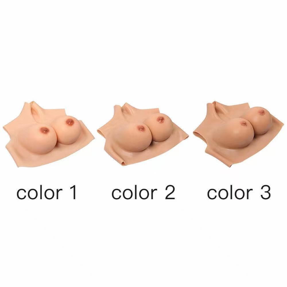 C-G Cup Realistic Breast Forms Silicone Fake Boobs For Crossdresser Drag Queen